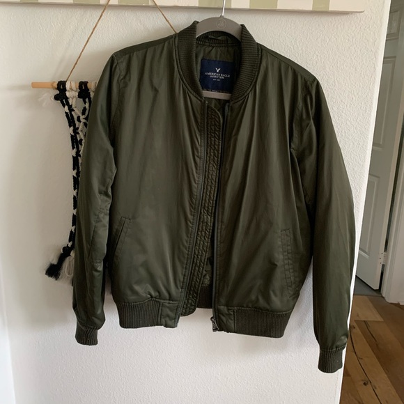 American eagle bomber jacket - Picture 3 of 4